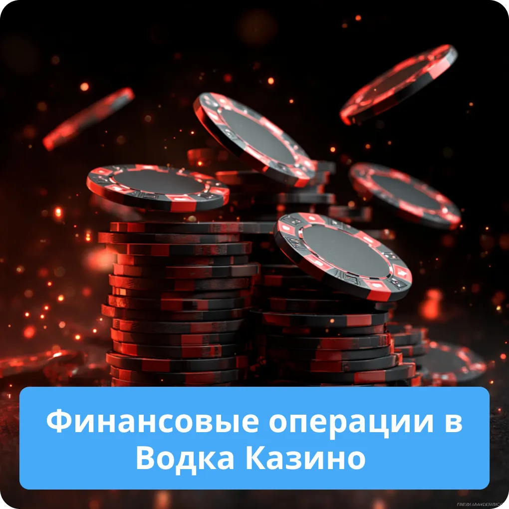 Финансовые операции в Водка Казино